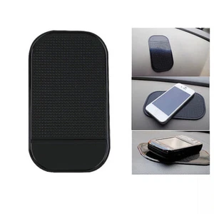 Auto Handyhalterung Anti Rutsch Armaturenbrett Pad Handyhalter Gummihalterung Schwarz x1 - Bild 1 von 12