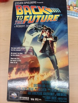 Back To The Future VHS Tape 1994 Near Mint Condition Foto 1 de 2