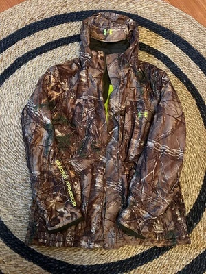 Under Armour Realtree Xtra Gunpowder Hunting Jacket-XL - Image 1 of 2