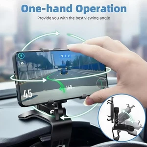 Universal 360° Auto Handyhalterung Halter für Handy Samsung Galaxy iPhone NEU - Bild 1 von 8