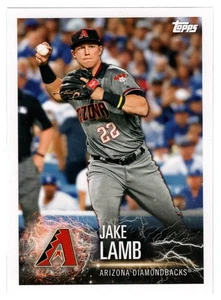 Jake Lamb - Dee Gordon - 2019 Topps Stickers Baseball # 140 Mint - Picture 1 of 2