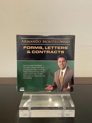 Armando Montelongo Forms, Letters & Contracts CD-ROM Real Estate Education - Image 1 of 4
