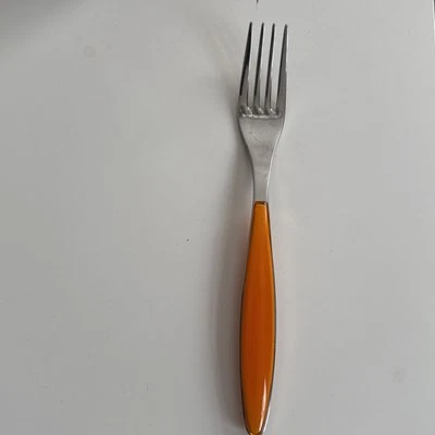 Gabel von Guzzini Feeling Serie- 18/10 Edelstahl - 20,50 cm Orange - Bild 1 von 3