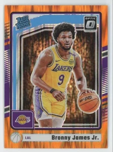 2024-25 Donruss Optic ORANGE SHOCK Bronny James Rookie /225 Lakers #282 A33 - Bild 1 von 2