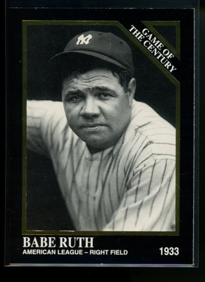 1992 Megacards Conlon TSN GOLD 663 G 663G Babe Ruth Ultra Rare SSP - Image 1 of 2