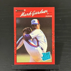 1990 Donruss - Rated Rookie Mark Gardner #40 (RC) - Bild 1 von 3