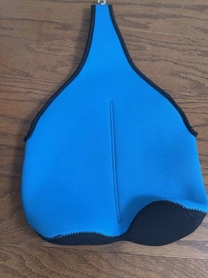 "Nuevo bolso de vino neogreeno inteligente verde 2 botellas azul aguamarina y negro ~10x16""" Foto 1 de 4