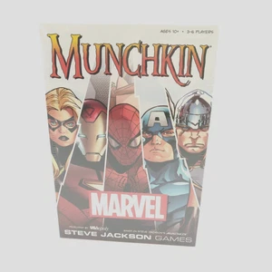MUNCHKIN MARVEL Card Game 3-6 Players (2016, Steve Jackson Games) New Sealed - Picture 1 of 6