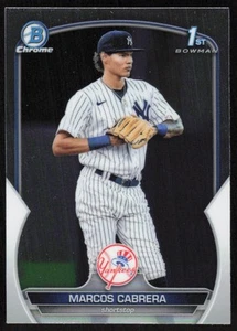 2023 Bowman Chrome Prospects #BCP-46 Marcos Cabrera - Picture 1 of 2