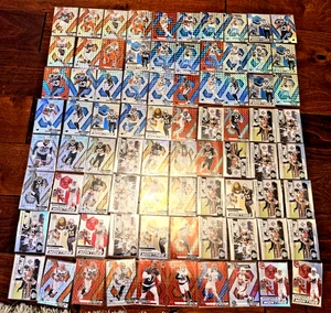 80 Card Lot - 2025 Panini Mosaic RED/Silver Prizm Parallels- Kamara/Garrett/Marv - Picture 1 of 8
