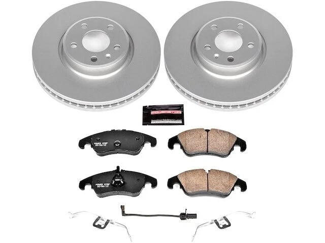 Kit de pastillas de freno delanteras y rotor para Audi A4 2012-2016 2013 2014 2015 DW871RB Foto 1 de 1