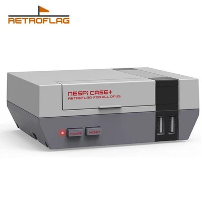 Retroflag NESPi Case Plus with Safe Shutdown for RetroPie Raspberry Pi 3/2 Model - Image 1 of 4