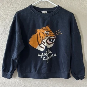 HUNDRED PIECES Eye of the tigeresse girls pullover size 12Y - Picture 1 of 5