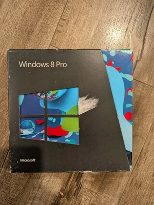Microsoft Windows 8 Pro Version 32Bit & 64Bit DVD WIN 8 english Version w/ Key - Image 1 of 4