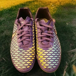 Nike Magista Soccer Cleats Mens Size 9 Purple Blue 651434-505 Onda FG 2015 - Picture 1 of 13