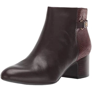 Anne Klein Women's Hilda Ankle Bootie Brown US 6.5 - Picture 1 of 8