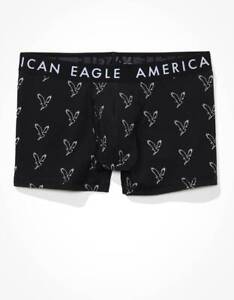 Sous-vêtements coffre classique American Eagle Boxer malles AEO Eagle M/noir