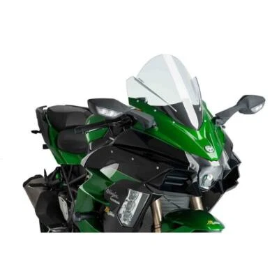 Carénage PUIG Z-Racing Transparent Pour Kawasaki H2 SX SE 1000 2018-2024 - Photo 1/2