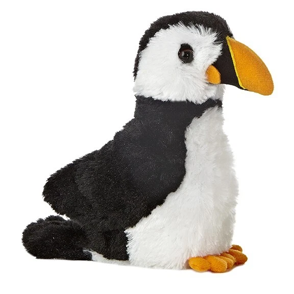 Aurora - Mini Flopsie - 6.5" Puffin Adorable Stuffed Animal - Image 1 of 1