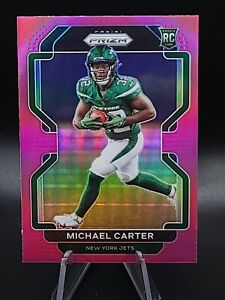 Michael Carter NFL Prizm 2021 Rookie Card RC Pink Prizm #365 SP