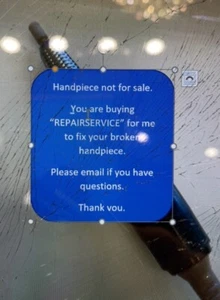 Kupa UP200/KP55-60 & Medicool bearings handpiece Repair - Picture 1 of 3