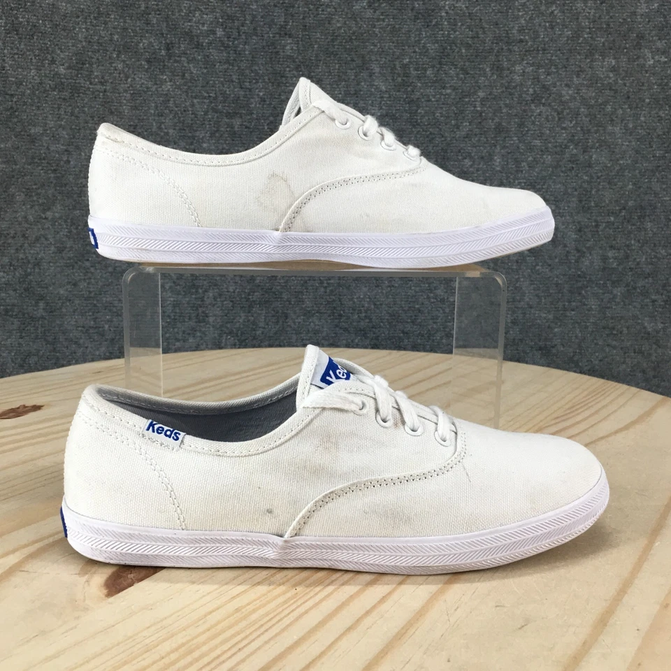 Keds Shoes Youth 4 W Champion CVO Casual Sneakers White Canvas Low KY31577F - Image 1 of 4