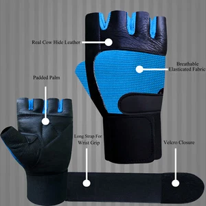 Ladies Cycling Gloves Padded Palm Fingerless Sports Womens Gym Gloves S-M - Picture 1 of 6