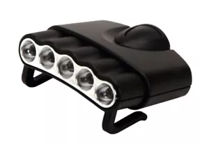 Cíclope - Orion 5 Sombrero Clip Luz con 5 Luces LED Transparentes - Imagen 1 de 1