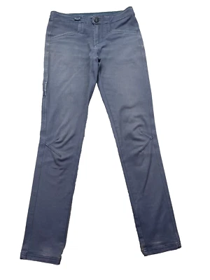 Pantalones Patagonia Usados Para Mujer Talla 0 Azul/Gris Algodón Orgánico Aire Libre Senderismo Foto 1 de 4