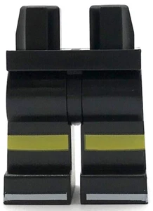 Lego Nueva Minifigura Piernas con Rodillas Amarillas Suelas Blancas Deportes Montaña Logotipo en Lado - Imagen 1 de 1