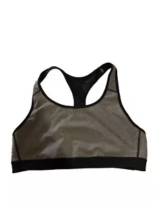 C9 Champion Women  Power Core Racerback Sports Bra Sz XXL Gray/Black - Picture 1 of 5