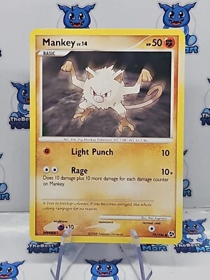 Mankey - 79/106 - Great Encounters - Pokemon LP  - Image 1 of 2