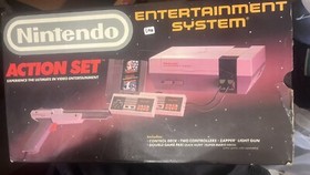 Nintendo Entertainment System NES Action Set CIB Complete in Box - Tested