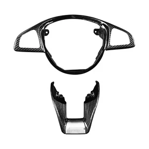 Genuine Carbon Fiber Steering Wheel Lower Cover Trim for Benz R231 SL 2016-19 - Picture 1 of 19