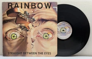 1982 Rainbow Straight Between The Eyes Vinyl SRM-1-4041 Mercury Records PROMO - Picture 1 of 15