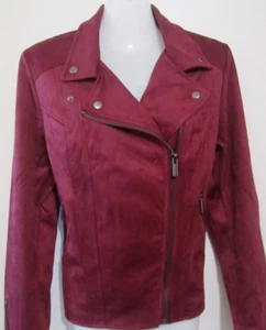 KUT From The Kloth Long Sleeve Open Blazer Jacket ,Size L , Burgundy Zipper pkt. - Picture 1 of 7