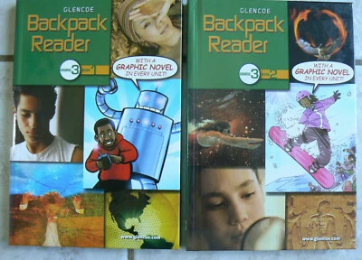 Glencoe Literature,Course 3,Book 1&2 Backpack Reader,Graphic Novel, 8/8th NEW - Image 1 of 4