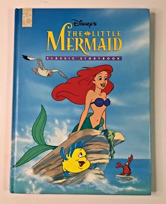 Disney's The Little Mermaid Classic Storybook 1997 Hardcover Book - Image 1 of 4