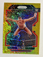 2022 PANINI PRIZM WWE GUNTHER WALTER FOTL GOLD SHIMMER PRIZM SSP #1/3 IMPERIUM!!
