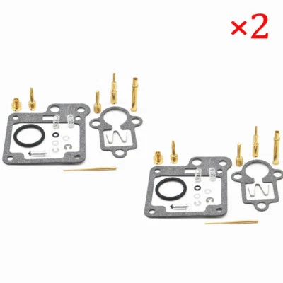2 Sets Carburetor Repair Kit For Yamaha Raptor 80 YFM80R YFM80 2002-2008 Foto 1 de 4