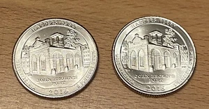 USA:  Harpers Ferry National Historical Park Quarter 2016, West Virginia, D + P - Bild 1 von 2