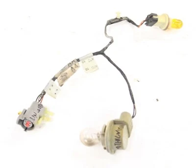 1997 Lincoln Continental Left Side Turn Signal Marker Light Wire Harness Bulbs - Image 1 of 4