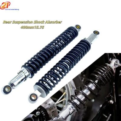 Amortiguador de aire trasero 2 piezas 400 mm suspensión trasera para Honda XL100 XL125 XL185 TL125 Foto 1 de 4