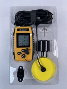 Venterior Buscador Portátil de Peces Nuevo + Transductor SONAR DE PROFUNDIDAD ESTANQUE LAGO PESCA - Imagen 1 de 8