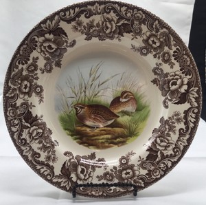 SPODE WOODLAND QUAIL 10 3/4” DINNER PLATE