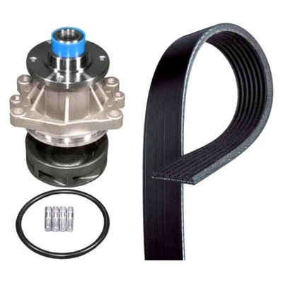 For BMW X5 01-03 Professional Engine Coolant Water Pump & Serpentine Belt Kit - Image 1 of 2