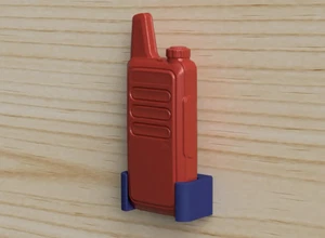 Soporte de montaje en pared para Walkie-Talkie Baofeng BF-R5 - Soporte seguro con 2 tornillos - Imagen 1 de 4