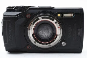 Cámara digital Olympus Tough TG-6 negra impermeable probada funcionando - Imagen 1 de 9