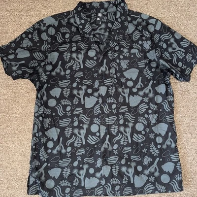 Camisa Mountain Hardware Para Hombres Grande A Presión Botones Senderismo Camping Pesca al Aire Libre Foto 1 de 3