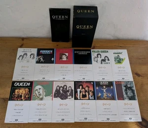 Queen – CD Single Box (RARE, Japan 12 Mini CD Box Set 1991) Good Condition - Picture 1 of 7